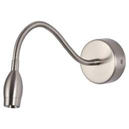 Rackhams Contemporary Adjustable Gooseneck LED Wall Light - thumbnail 4