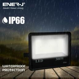 Rackhams 400W LED Floodlight, 120 lm/W Ultra Bright Outdoor Light, IP65 Waterproof, 6500K - thumbnail 3