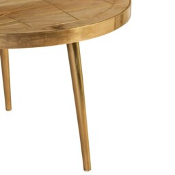 Rackhams Round Coffee Table Barbuto Light Mango - thumbnail 4
