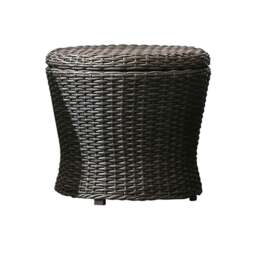 Rackhams Bosco Rattan Garden Armchair And Ottoman, Indoor/ Outdoor Furniture - Table - thumbnail 5