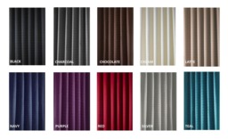 Rackhams Adi Lined Pencil Pleat Curtains - Silver - 117cm width x 229cm drop - thumbnail 4