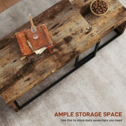 Rackhams Set of 2 Coffee Tables, Side Table, Tea Table for Living Room Bedroom - thumbnail 3