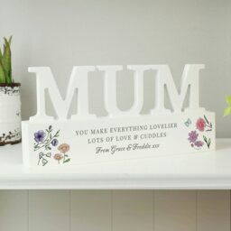 Rackhams Personalised Wild Flowers Mum Ornament - thumbnail 1