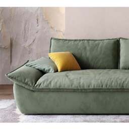 Rackhams Sawyer Single Seater, Two Seater, Three Seater, Four Seater, Five Seater Sofa, Green - Others (Velvet) - Three Seater 280CM - thumbnail 6
