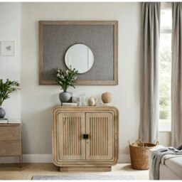 Rackhams Rayne Mango Wood Mini Sideboard - Lacquered - Wood - 1