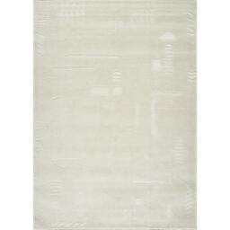 Rackhams Freud-Modern Ivory Off-White High Pile Rug - 160 x 213 cm - thumbnail 2