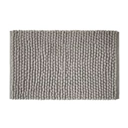 Rackhams Aspen Bobble Bath Mat - Grey - Bath Mat 50 x 120 cm - thumbnail 5
