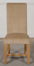Rackhams Washington Fabric Dining Chair - Grey - 1 - thumbnail 6