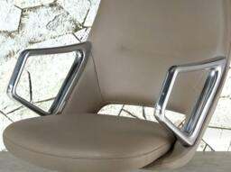 Rackhams Swivel Office Chair 4217/4218 - Black - Steel - thumbnail 6