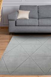 Rackhams Newport Capleton Grey Rug – Geometric Design - 200X290 cm - thumbnail 4