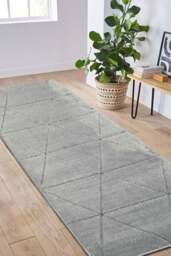 Rackhams Newport Capleton Grey Rug – Geometric Design - 200X290 cm - thumbnail 6