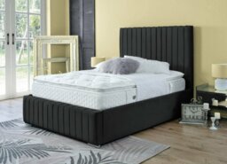 Rackhams Savoy Bed - Small Double - 4ft - Grey
