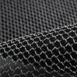 Rackhams Mesh Dirt Trapper Door Mat – Non-Slip Vinyl Indoor/Outdoor Scraper Entrance Mat – Metallic Black & White – Multiple Sizes - 50 x 80cm - thumbnail 4