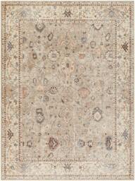 Rackhams Becki Owens Davina-Vintage Grey Brown Traditional Boho Rug - 80 x 220 cm - thumbnail 3