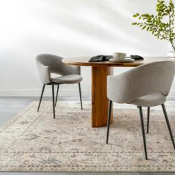 Rackhams Becki Owens Davina-Vintage Grey Brown Traditional Boho Rug - 80 x 220 cm - thumbnail 2
