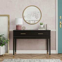 Rackhams Westerleigh Console Table Black - Black - thumbnail 3