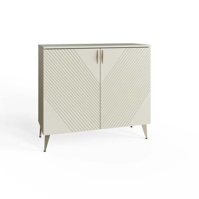 Rackhams Frank Olsen Ava Tall Sideboard - White - image 1