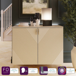 Rackhams Frank Olsen Ava Tall Sideboard - White - thumbnail 6