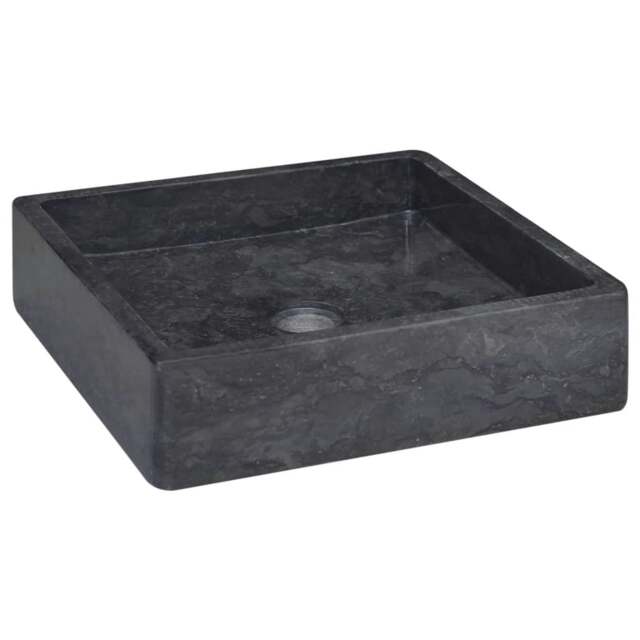 Rackhams Sink Black 40x40x10 cm Marble - image 1