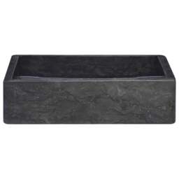 Rackhams Sink Black 40x40x10 cm Marble - thumbnail 3