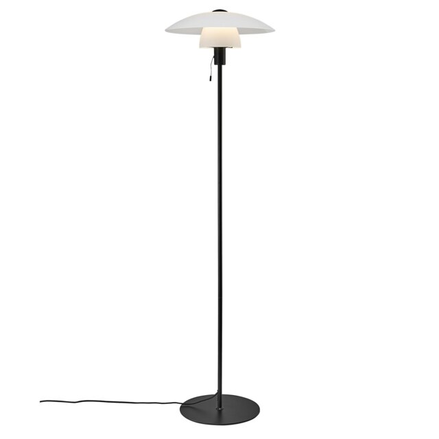 Rackhams Verona - Floor lamp - Black - Black - Glass - 1 - image 1