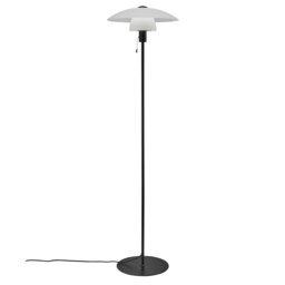 Rackhams Verona - Floor lamp - Black - Black - Glass - 1 - thumbnail 4