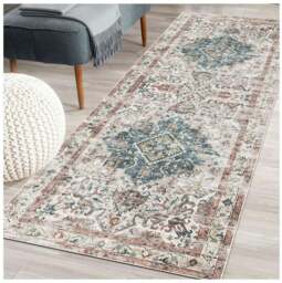 Rackhams Buram Vintage Washable Rug - 120X160 cm - thumbnail 4