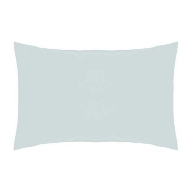 Rackhams Easycare Percale Housewife Pillowcase - Duck Egg Blue - One Size - Duck Egg Blue - 50% Cotton/50% Polyester - image 1