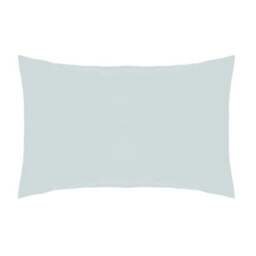 Rackhams Easycare Percale Housewife Pillowcase - Duck Egg Blue - One Size - Duck Egg Blue - 50% Cotton/50% Polyester - thumbnail 2