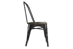 Rackhams Fusion Dining Chair in Metal in Black - 2 pieces - thumbnail 4