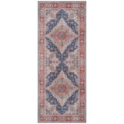 Rackhams Oriental Sylla Indigo-Blue Rug - 80X200 cm - thumbnail 1