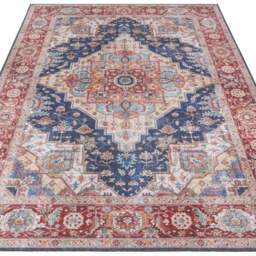 Rackhams Oriental Sylla Indigo-Blue Rug - 80X200 cm - thumbnail 6