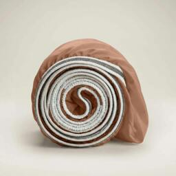 Rackhams Percale Fitted Sheet - Brown - Double