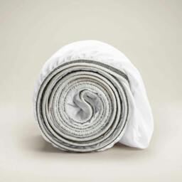 Rackhams Percale Fitted Sheet - Brown - Double - thumbnail 2