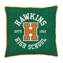 Rackhams Tigers Square Filled Cushion - Green/White/Orange - 40cm x 40cm - Green/White/Orange - 100% Polyester - thumbnail 3