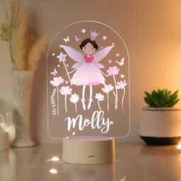 Rackhams Personalised Fairy LED Colour Changing Night Light - thumbnail 2