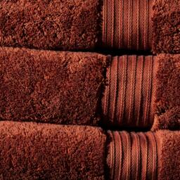 Rackhams Burnt Orange Luxury Egyptian Cotton Hand Towel - 2 Pack - thumbnail 4