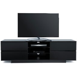 "Rackhams Avitus Gloss Black with 4-Black Drawers and 3-Shelf 32""-65"" LED/LCD/Plasma TV Stand" - thumbnail 2