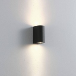 Rackhams 10 Watt LED Black Outdoor Up Down Light - thumbnail 2