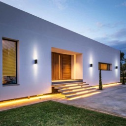 Rackhams 10 Watt LED Black Outdoor Up Down Light - thumbnail 4
