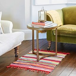Rackhams Multicoloured Recycled Rag Rug - Small