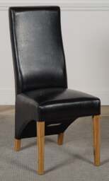 Rackhams Lola Leather Dining Chair - Cream - 1 - thumbnail 3