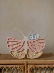 Rackhams Butterfly Lamp in Pink (19x35x5.5 cm) - Pink - One size - thumbnail 3