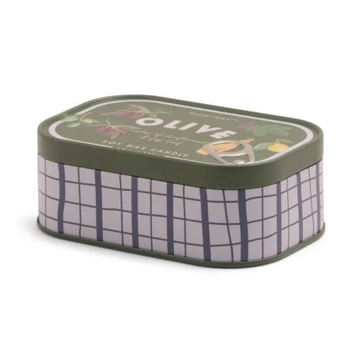Rackhams Paddywax Bistro Range candle Tin - 4.5oz - Olive - Candle - image 1