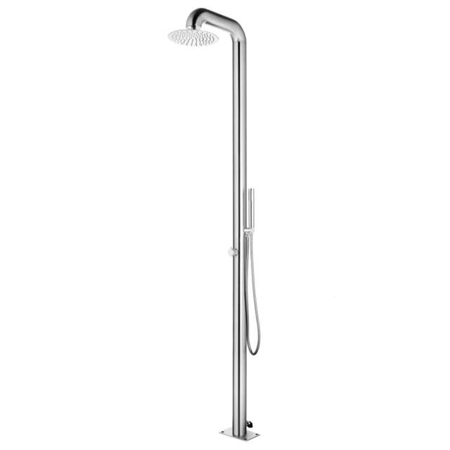Rackhams Garden Shower 225 cm Stainless Steel