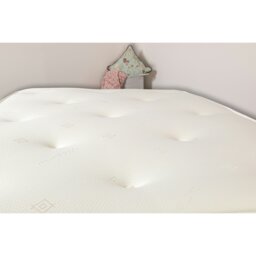 Rackhams 3-Tac Hand-Tufted Hybrid Mattress - 20cm Deep, Quilted Soft Sleep Surface - White - 1 - European King Size Mattress (160cm x 200cm) - thumbnail 5