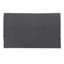 Rackhams Fleece Blanket - Ebony - One Size - Ebony - 100% Polyester - thumbnail 1