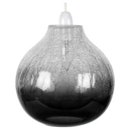 Rackhams Ibbie Pendant Light Shade Smoked Glass - thumbnail 1