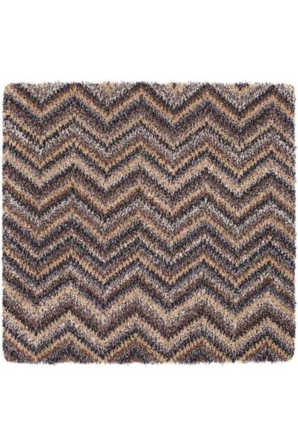 Rackhams Washable Mat Chevron Design in Multicolour - 50X75 cm - image 1