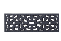 Rackhams Victorian Style Eco Indoor/Outdoor Door Mat - Dark Grey - 61 x 41cm - No (Suitable for Outdoors) - thumbnail 6